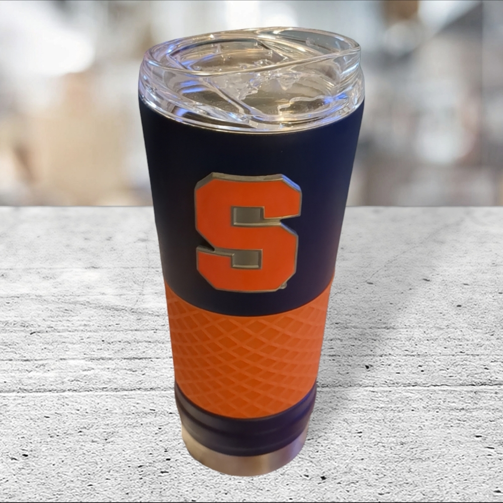 Brand new with lifetime paperwork 18-8 24oz syracuse tumbler.
